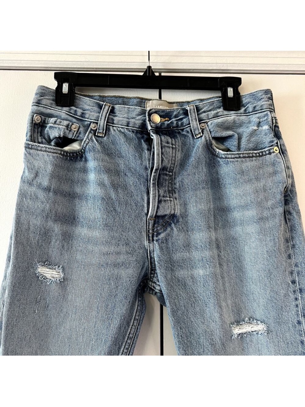 Everlane Light Wash Women’s Jeans - Classic relaxed Straight Fit